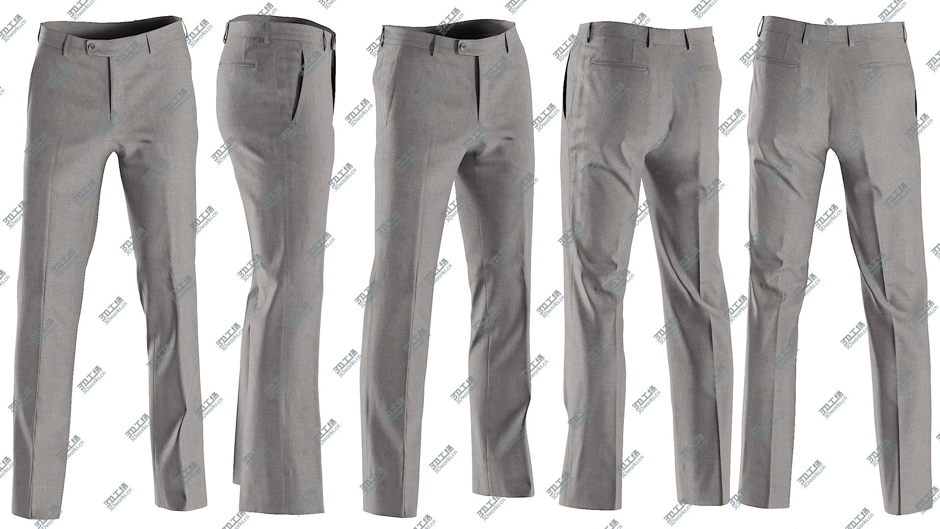 images/goods_img/2021040233/Men's Trousers 1 3D model/3.jpg